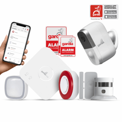 Gardia Bolig alarm uten abonnement